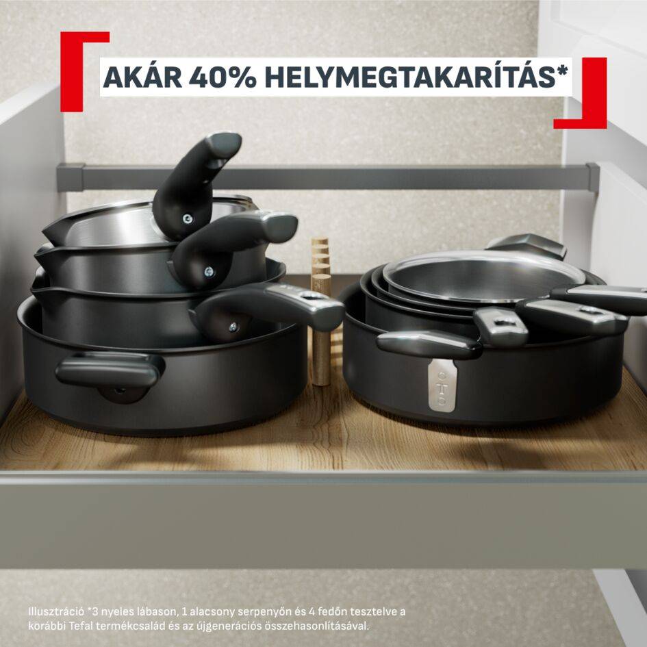G3307153 Excellence+ alacsony lábas, Tefal, 26 cm