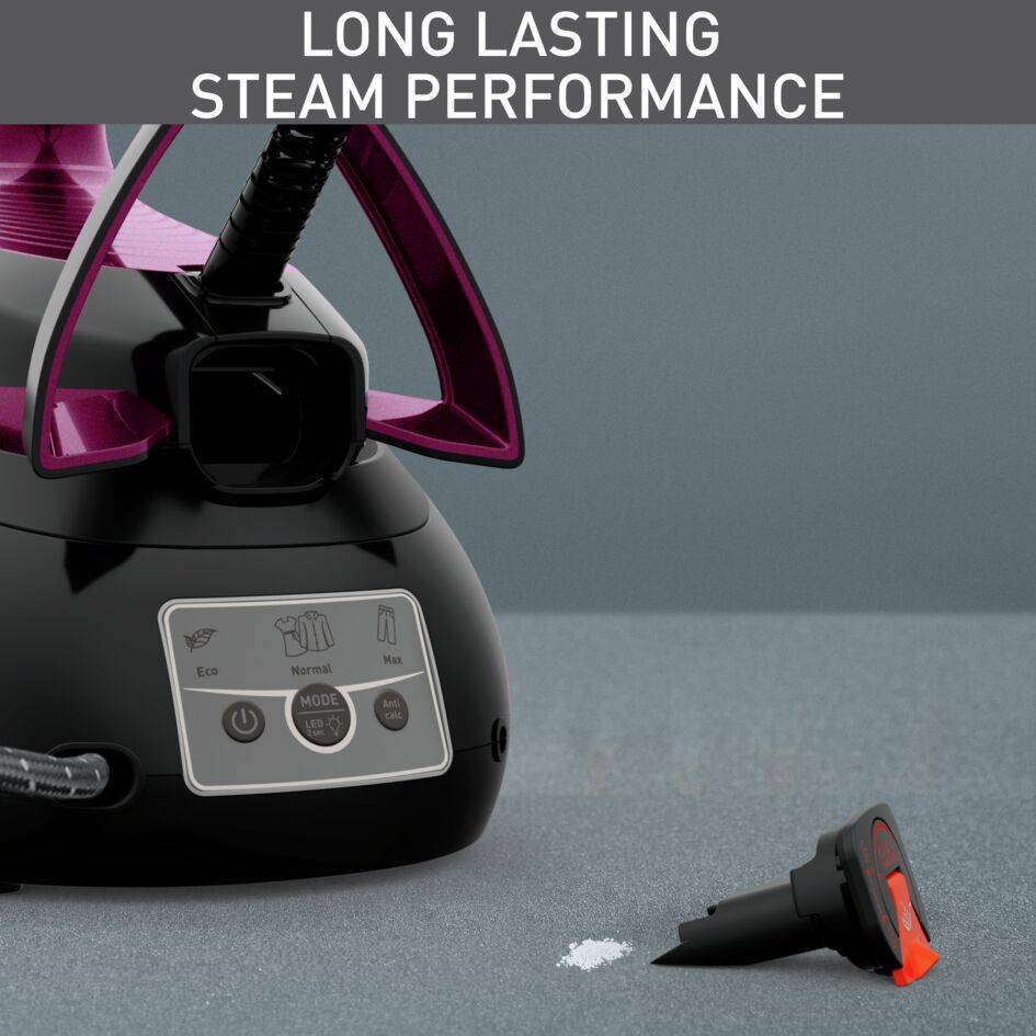 Gőzállomás Tefal Express Vision SV8152E0 Lila/Fekete