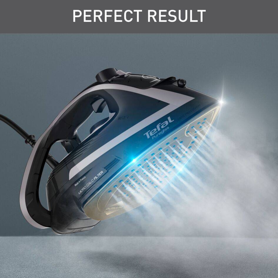 Gőzölős vasaló Tefal Puregliss FV8062E0 Ezüst/Fekete