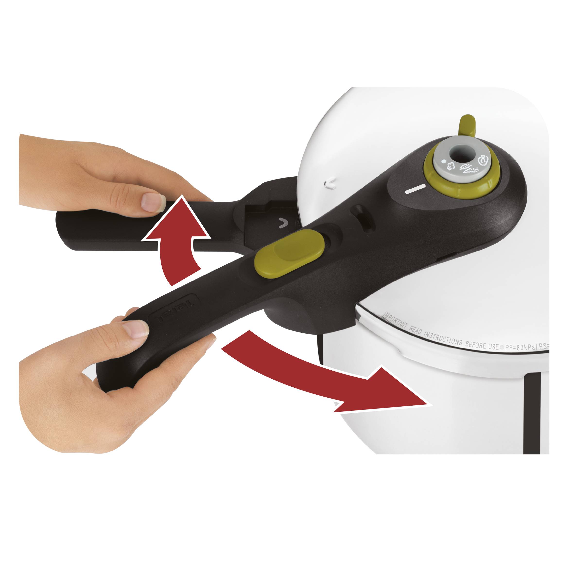 Kukta Tefal Secure 5 Neo P2530741 Rozsdamentes 6 l