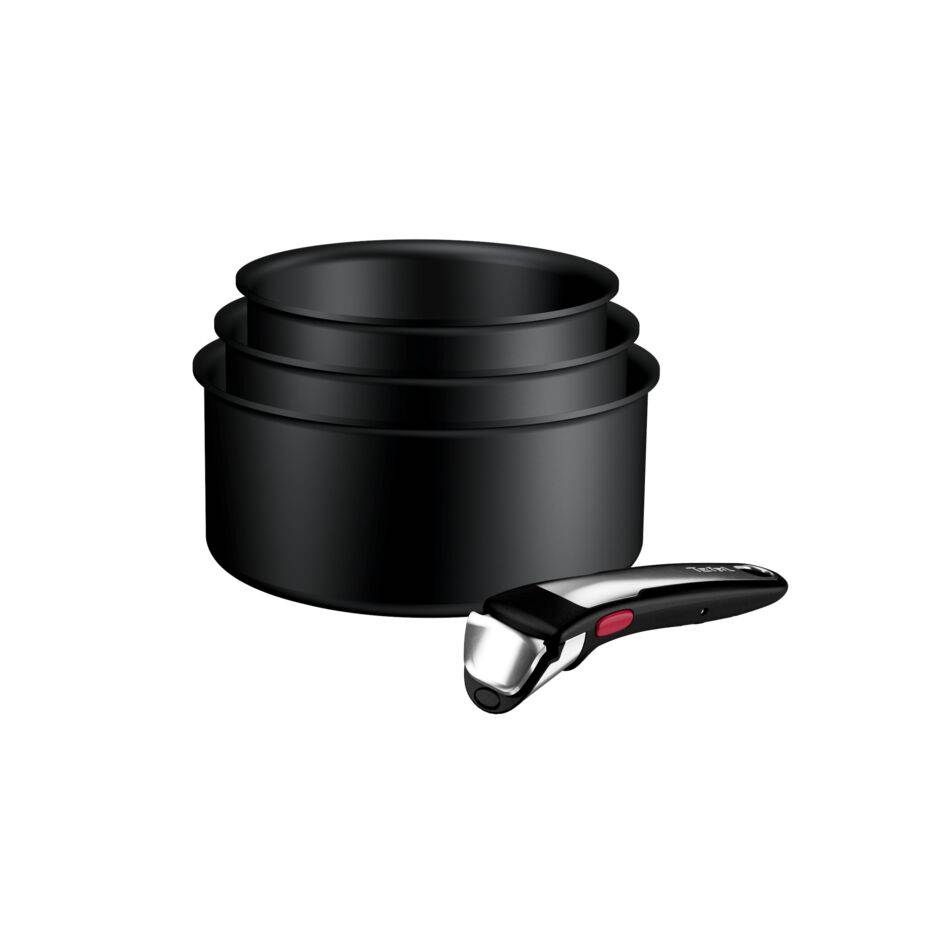 P0079002 Ingenio Excellence+ egymásba rakható edények, Tefal, 4 részes