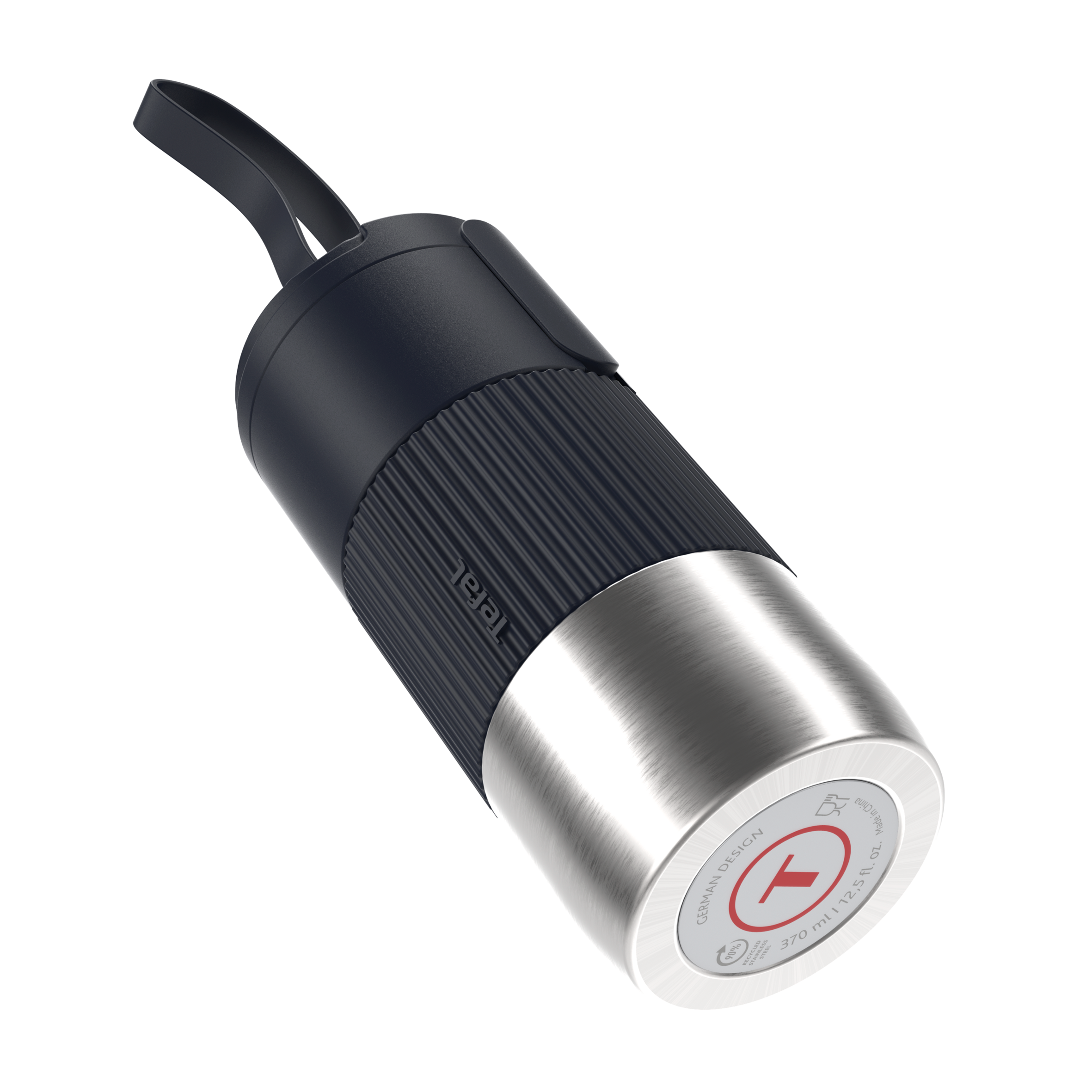 Utazóbögre Tefal beYou Flip N2190110 fekete 0,36l