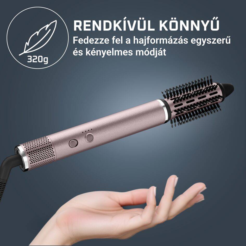 UB9B20E0 Air Nano meleglevegős hajformázó kefe, Rowenta