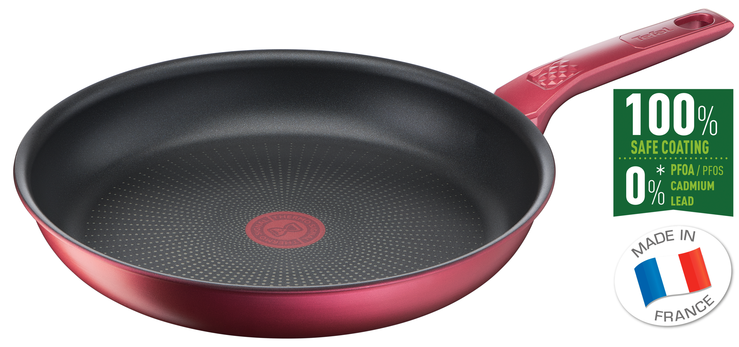 Serpenyő Tefal Daily Chef Red G2730672 28 cm
