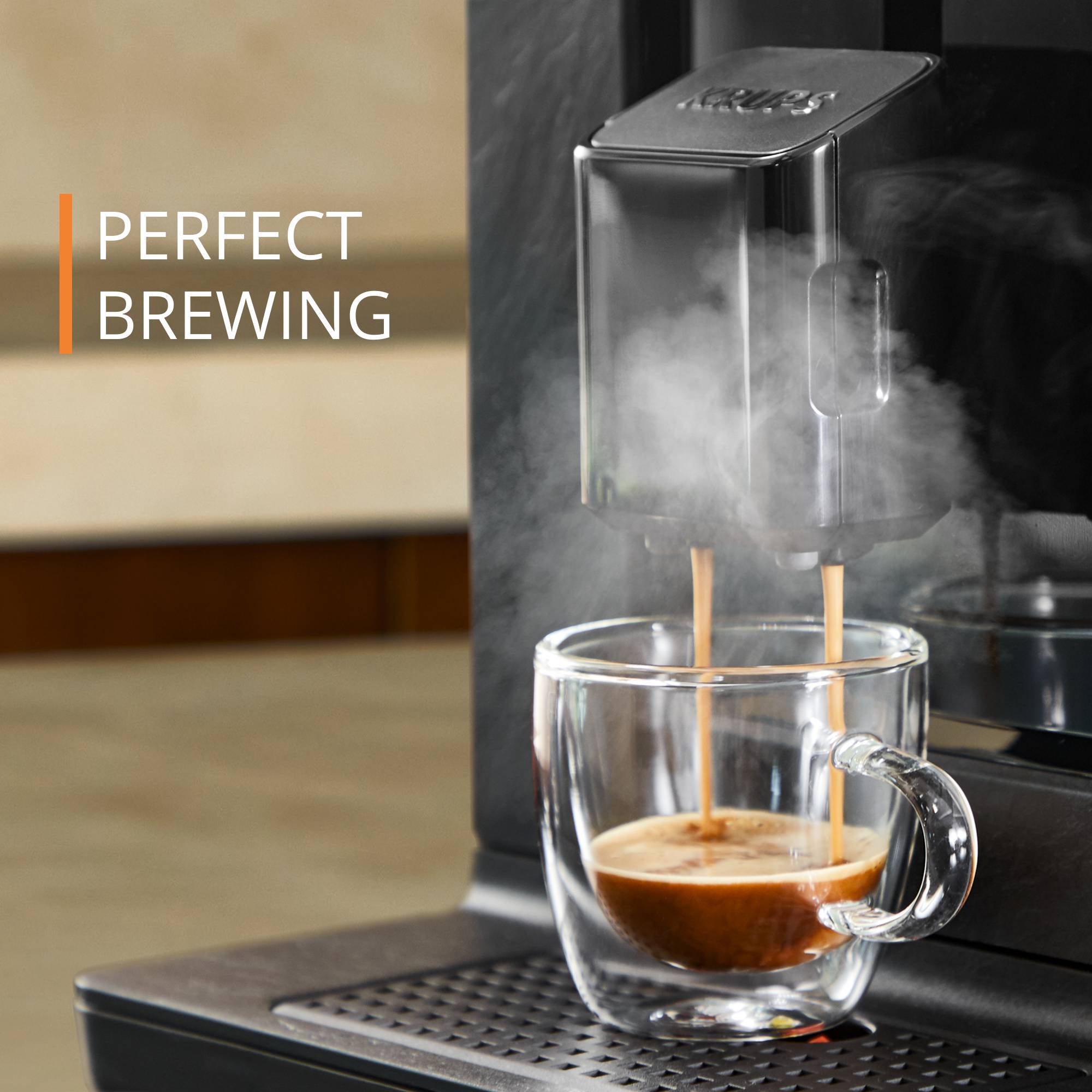 Automata kávéfőző KRUPS Evidence Eco EA8968E0 Matt fekete