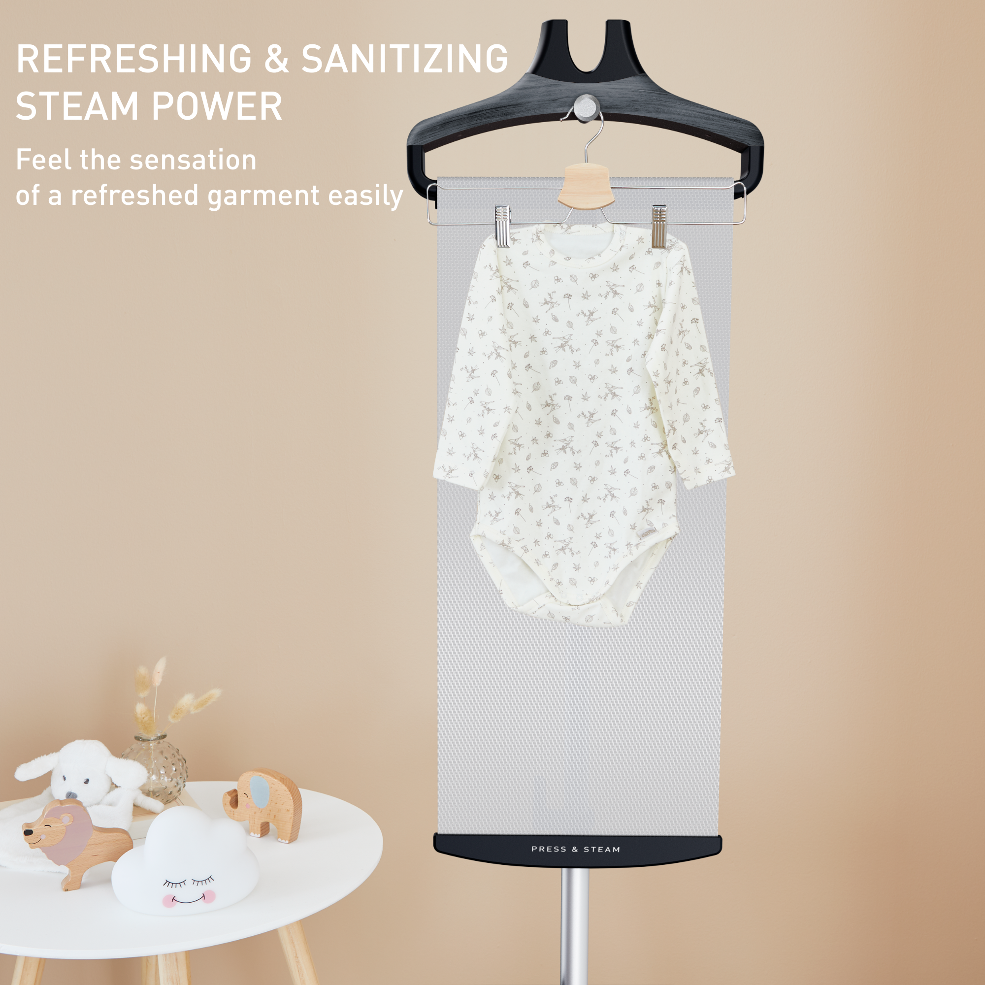 IT8480 Pro Style Care Tefal Álló ruhagőzölő fekete/bronz színben