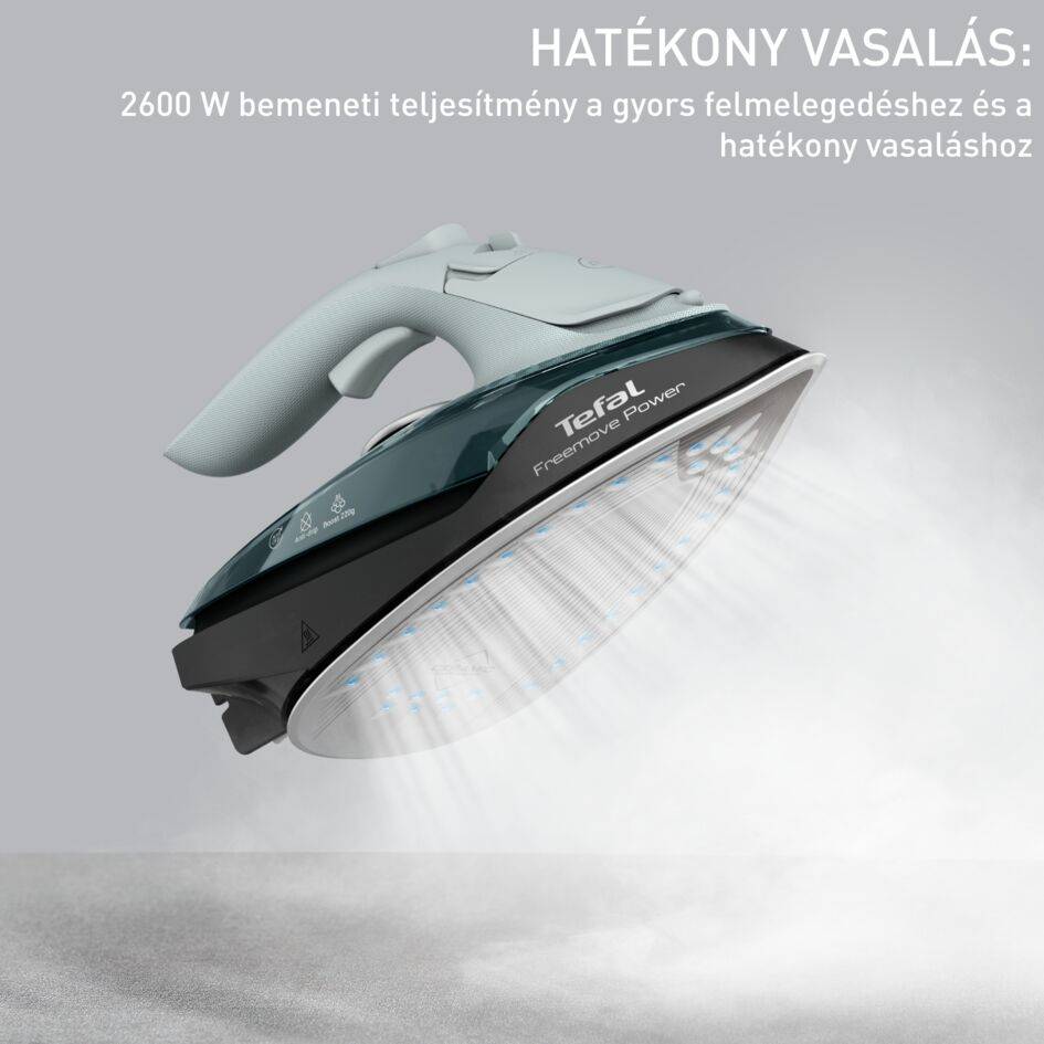 Vezeték nélküli gőzölős vasaló Tefal Freemove Power FV6670E0