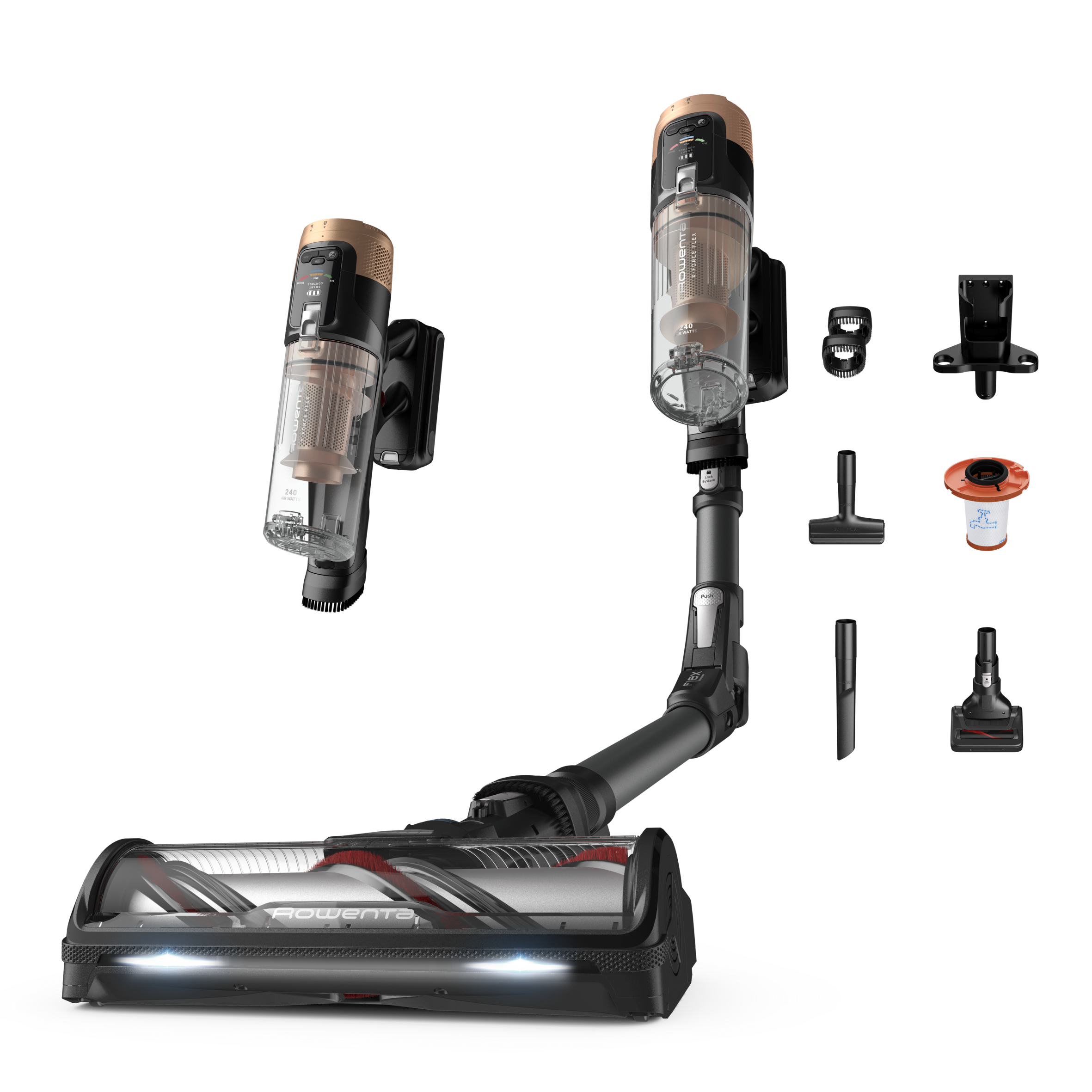 Rúdporszívó Rowenta X-Force Flex 14.80 Auto Animal 240AW RH9B74WO