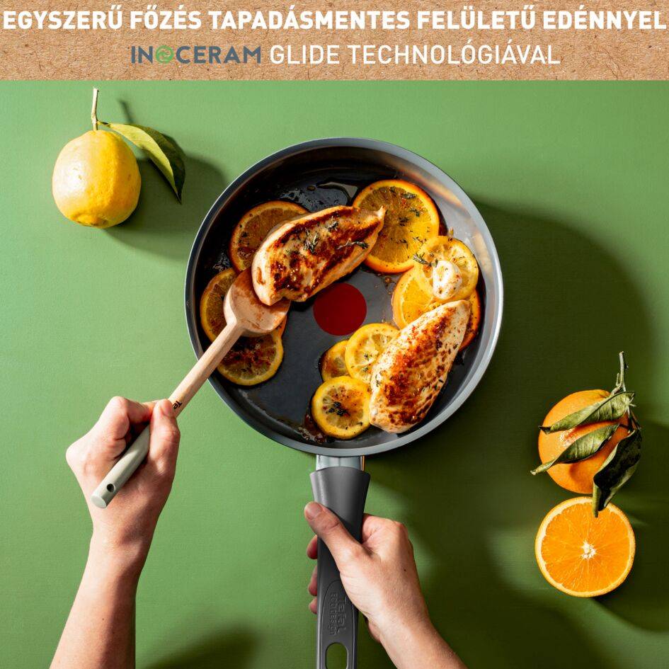 Felújítás Tefal 24cm mély serpenyő kerámia C4263243