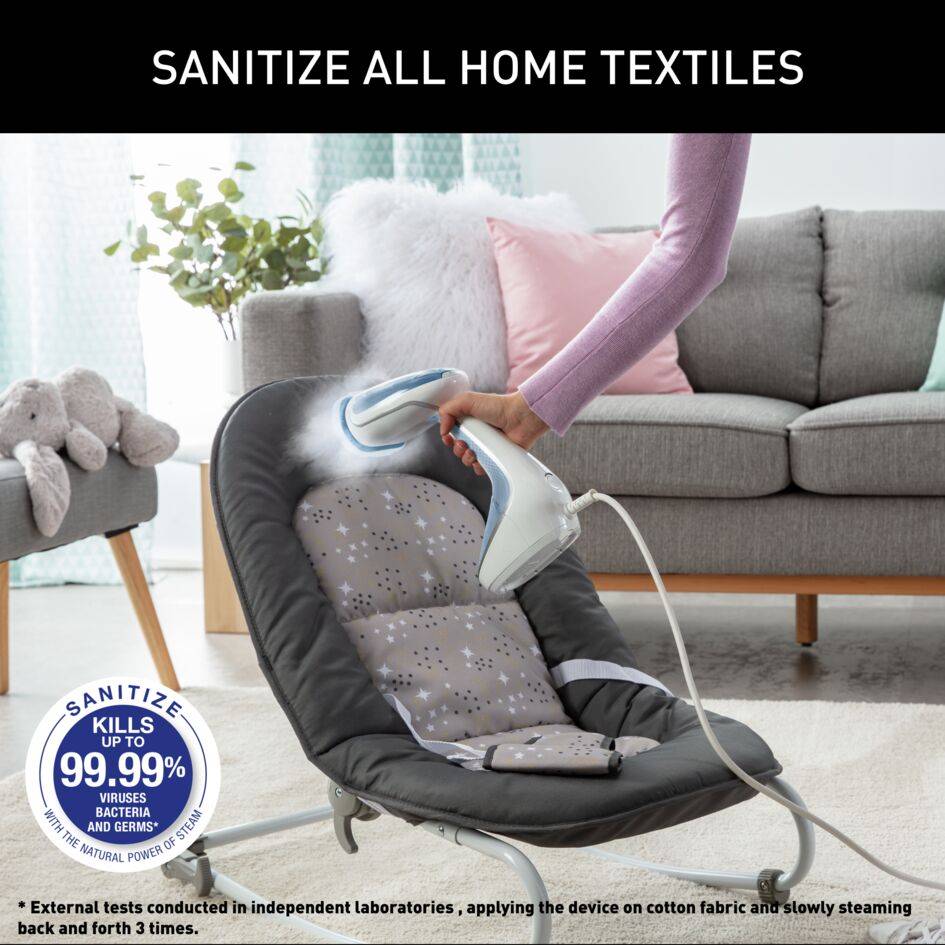 Kézi ruhagőzölő Tefal Pure Tex DT9530E1 Világos kék/Fehér