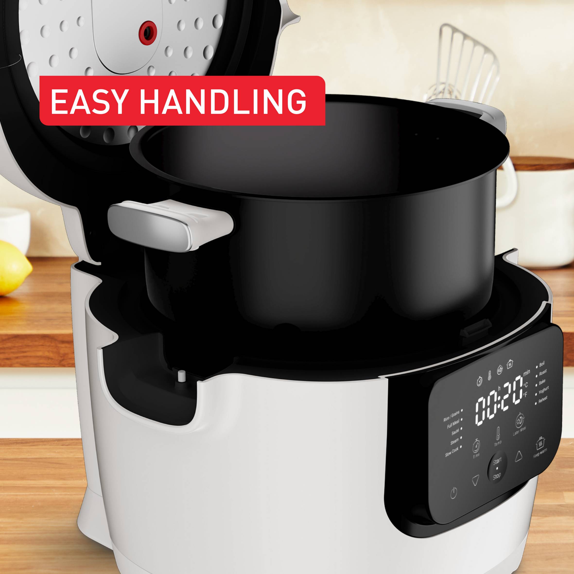Többfunkciós elektromos kukta Tefal Multicook Basic MY700BF0 Fehér