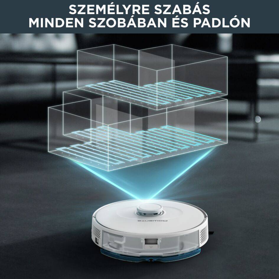 Robotporszívó Rowenta X-Plorer S75s 4v1 Laser 2700Pa RR8567WH