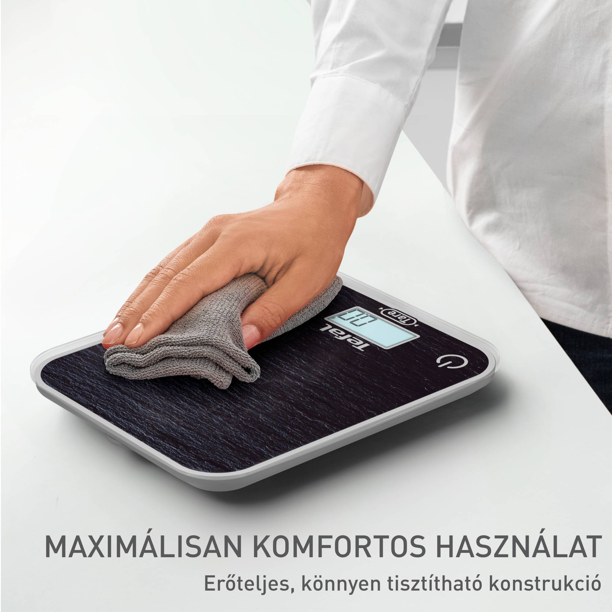 BC50D2V0 Optiss, elektronikus konyhai mérleg, Tefal