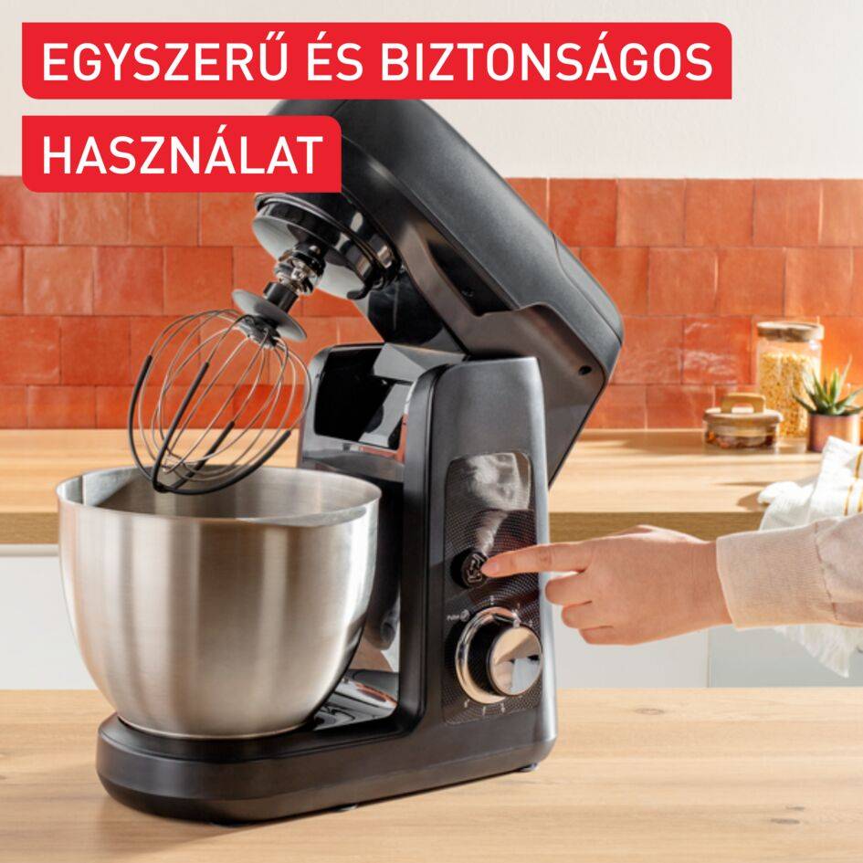 Konyhai robotgép Tefal Bake Partner QB525838 Fekete