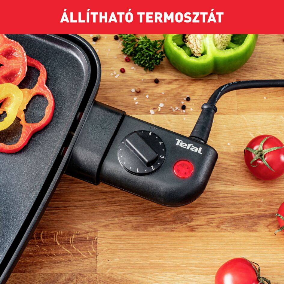 Tefal Elektromos plancha grillsütő Malaga Successor CB503813 Ezüst/Fekete
