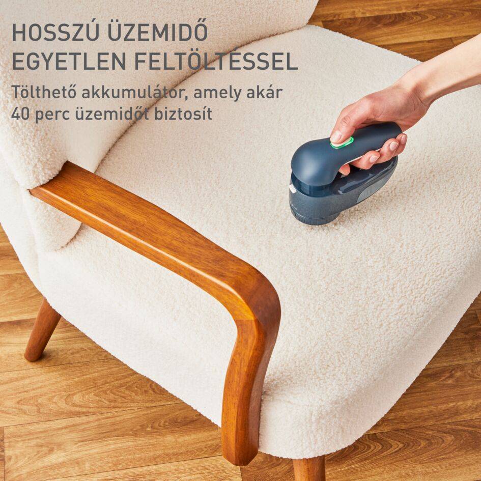 Tölthető textilborotva Tefal JB7002E0 Sötétkék