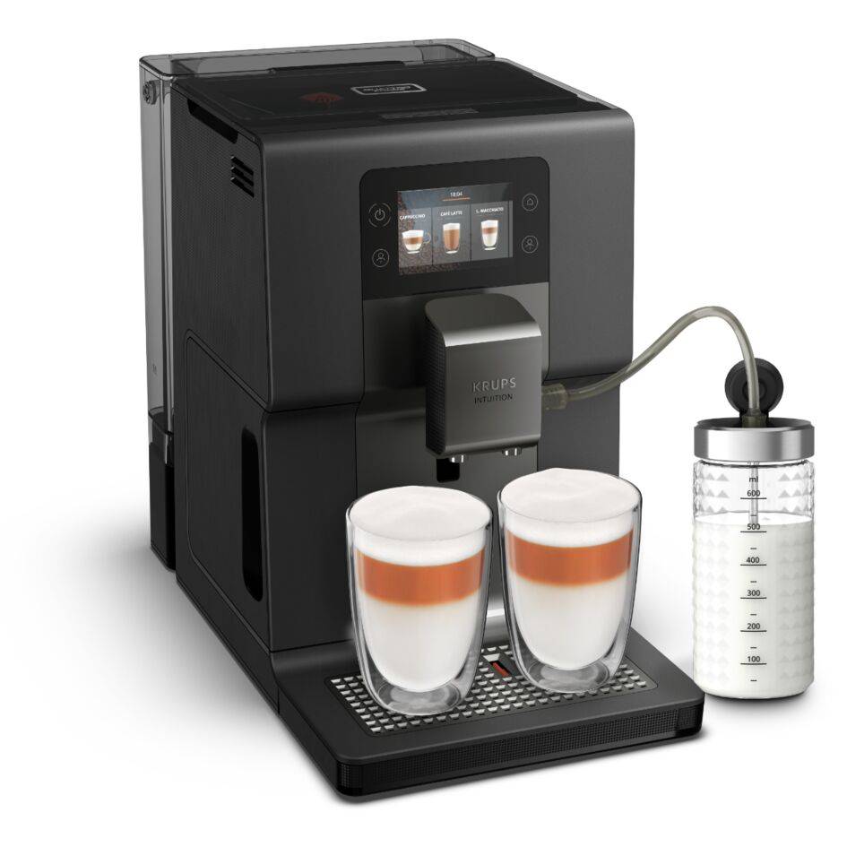Automata kávéfőzők KRUPS Intuition Preference+ EA875U10 Szürke