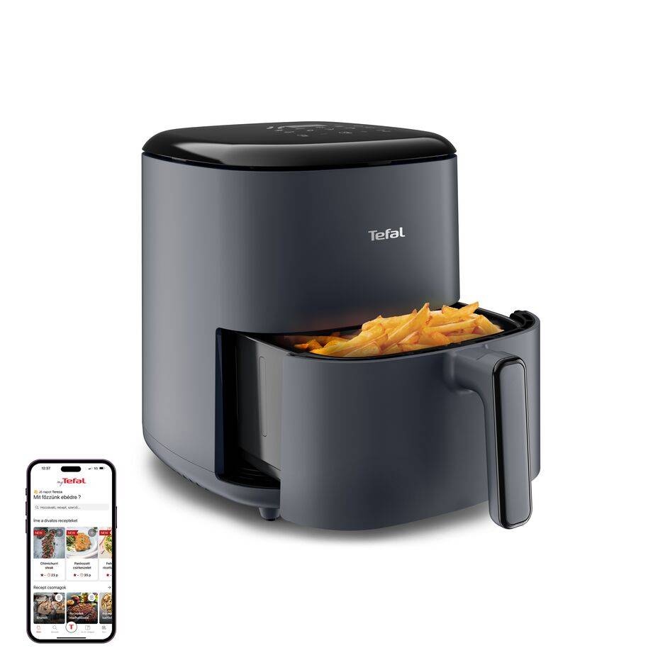 Légkeveréses fritőz Tefal Easy Fry Compact 3l EY145810 Fekete