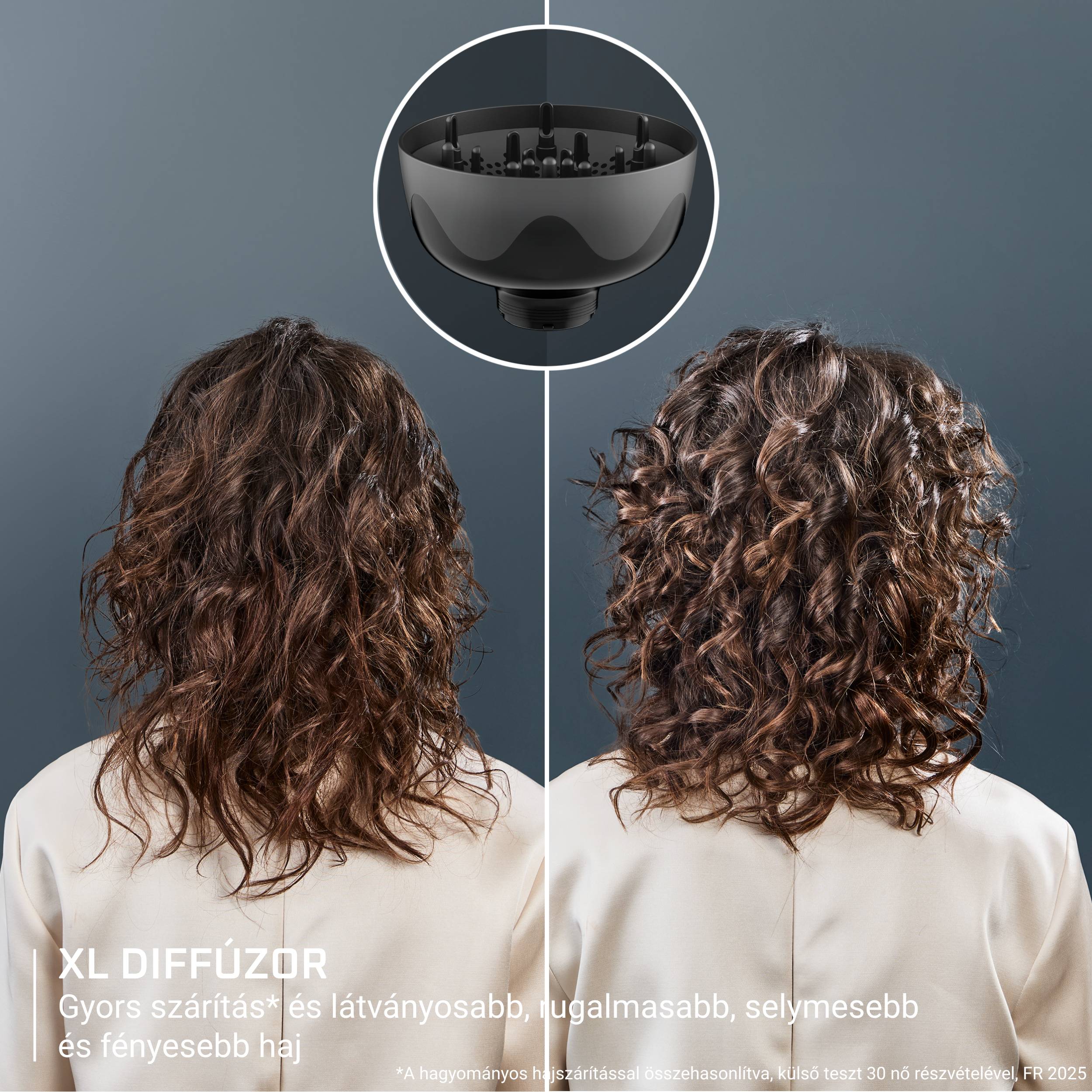CV7D30E0 Rowenta Curl Harmony meleg levegős diffúzor