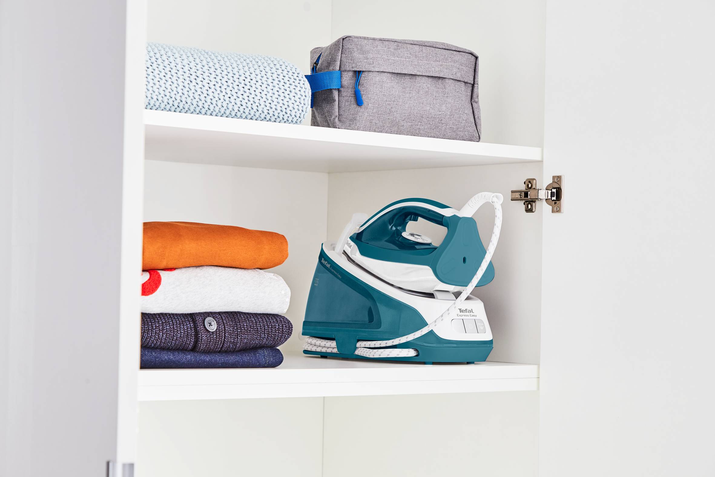 Gőzállomás Tefal Express Easy SV6131E0 Türkiz/Fehér