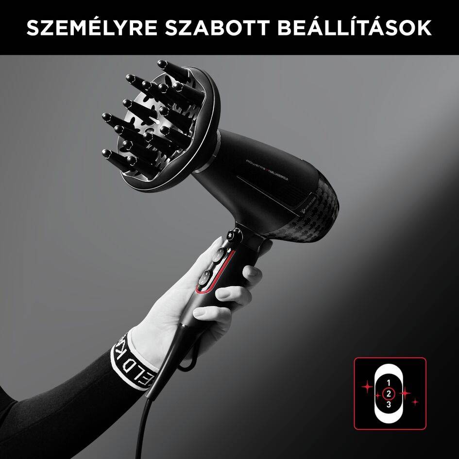 Hajszárító ROWENTA x KARL LAGERFELD PRO STYLIST CV888LF0
