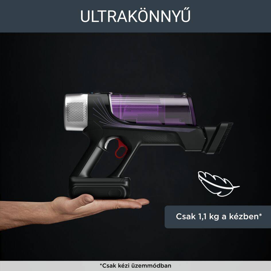 Rúdporszívó X-Force Flex 9.60 Auto Allergy 3v1 100 AW HEPA RH2038WO