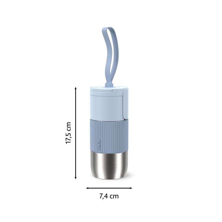 N2190410 beYou Flip termosz Tefal 0,36 l kék