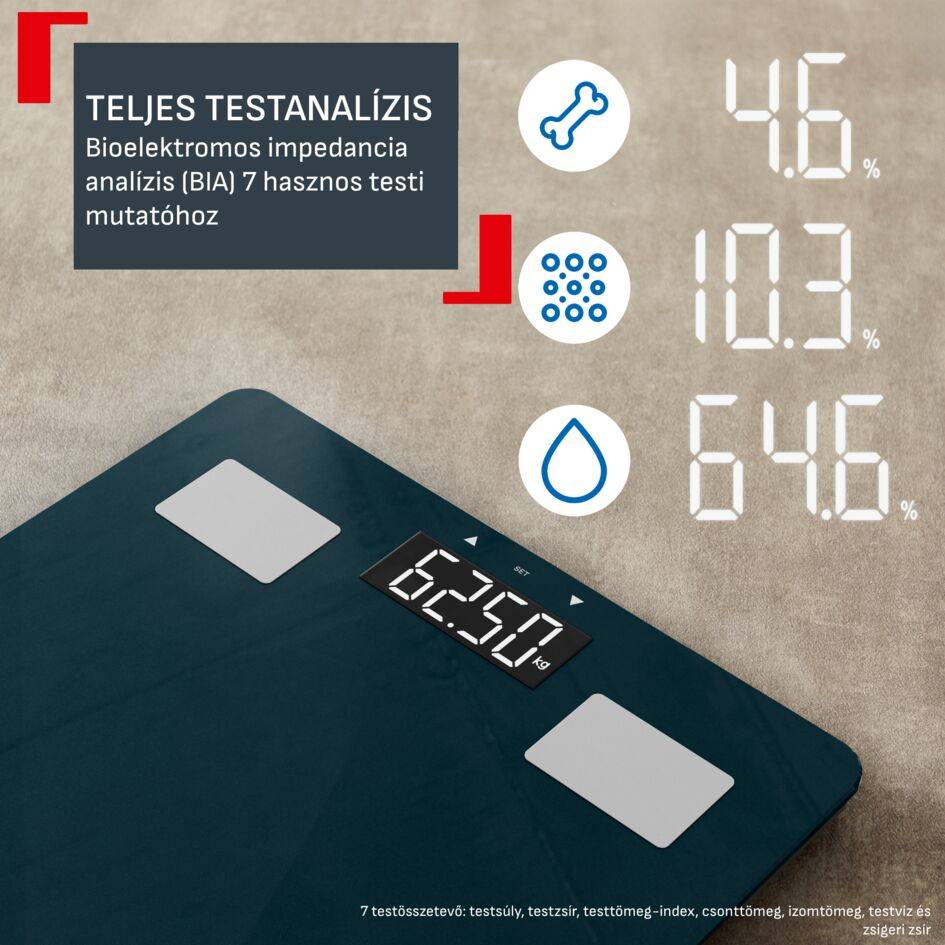 BM2600V0 Body Up 3 személymérleg, Tefal