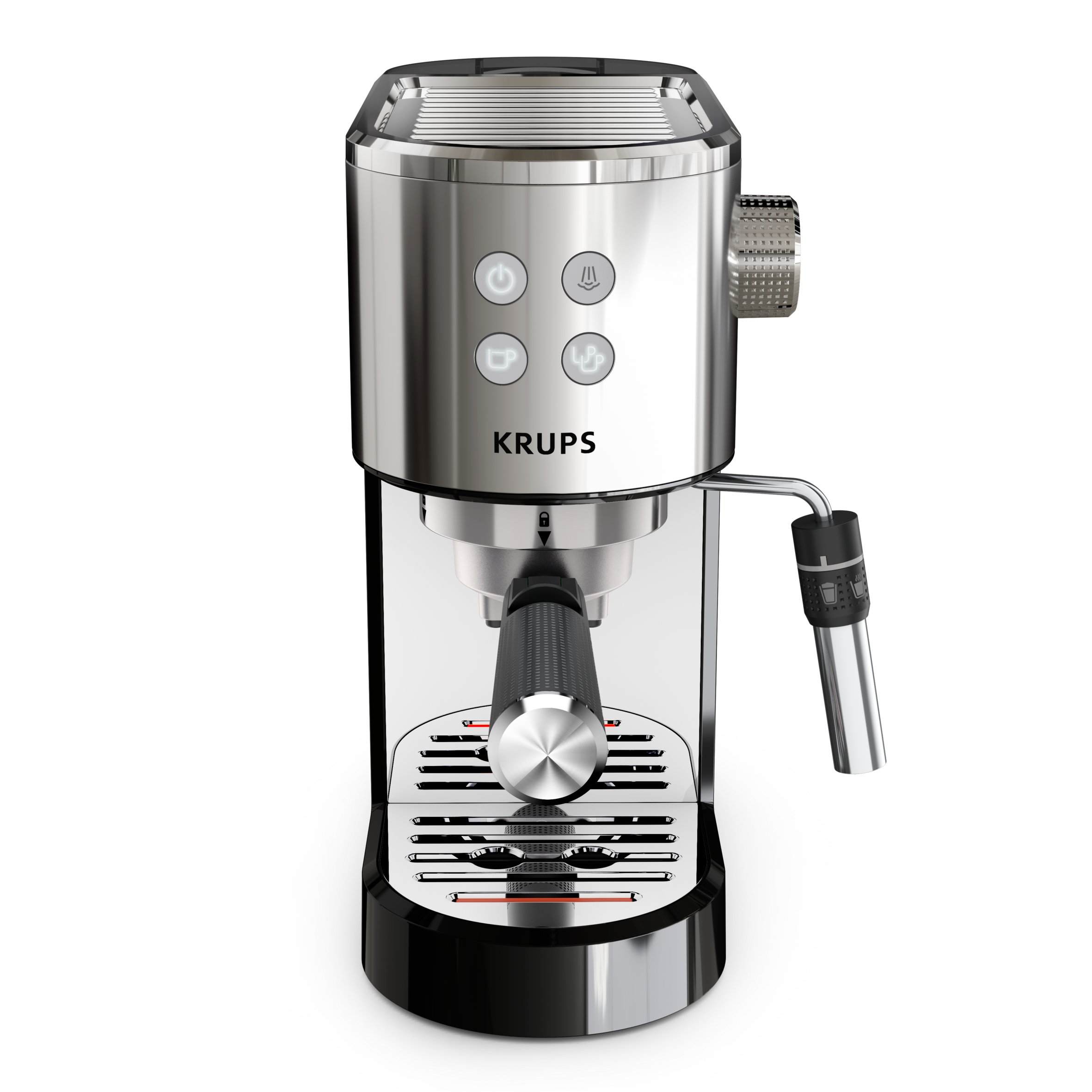 KRUPS Virtuoso + Pump Espresso Maker Stainless Steel