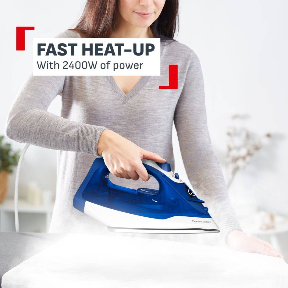 Gőzölős vasaló Tefal Express Steam FV2838E0 Sötétkék/Fehér