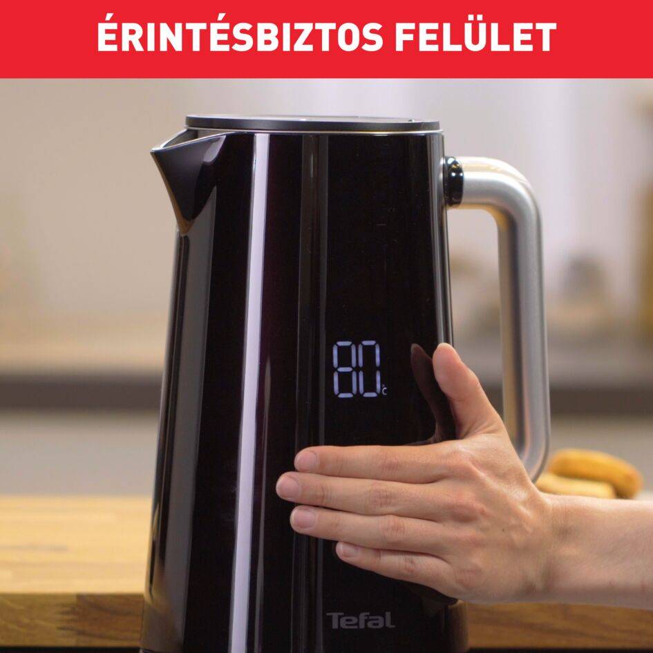 Vízforraló Tefal Digital KO851830 Fekete 1,7 l