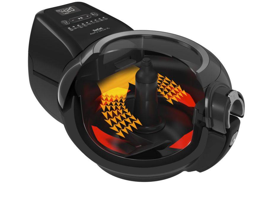 Forrólevegős fritőz Tefal ActiFry Genius XL AH960830 Fekete