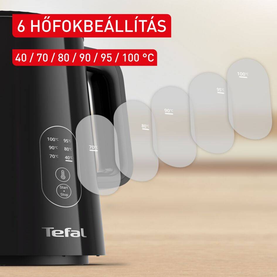 KO6518E0, Thermo Protect Control vízforraló, TEFAL
