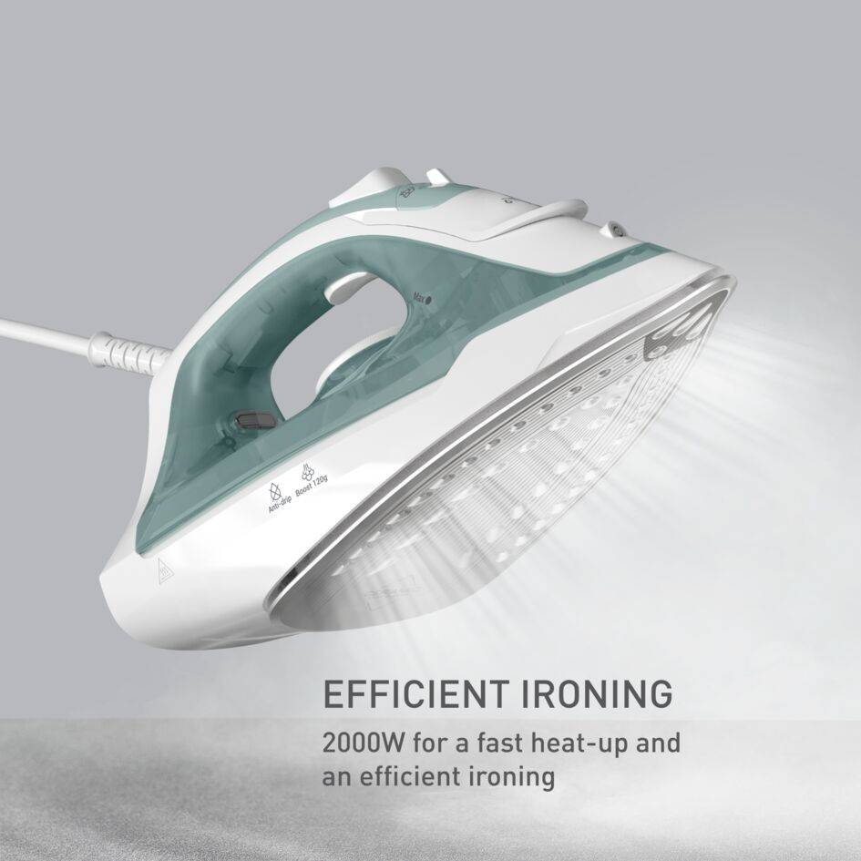 Tefal Virtuo 30 gőzölős vasaló, eukaliptusz, FV2C42