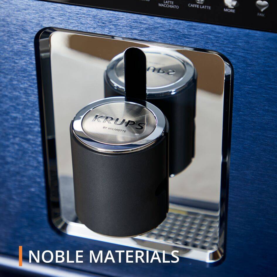 Automata kávéfőzők KRUPS Evidence Wilmotte EA89W410 Kék/Fekete
