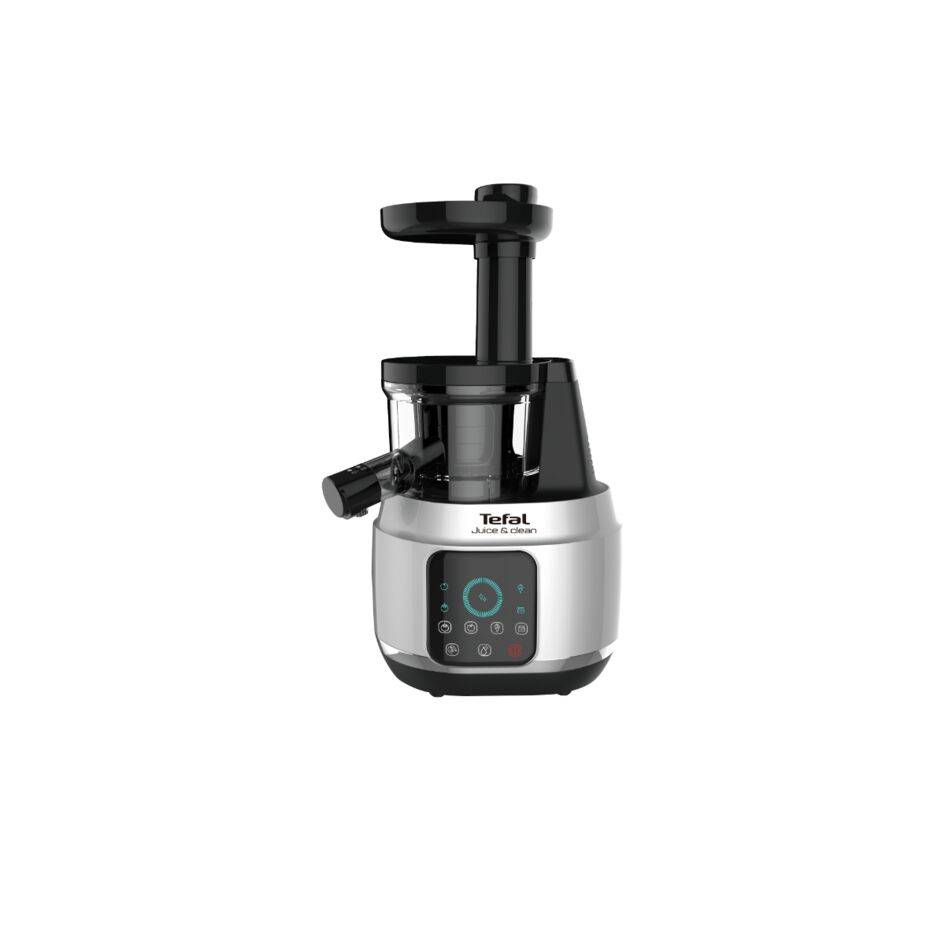 Gyümölcscentrifuga Tefal Juice & Clean ZC420E38 Rozsdamentes/Fekete