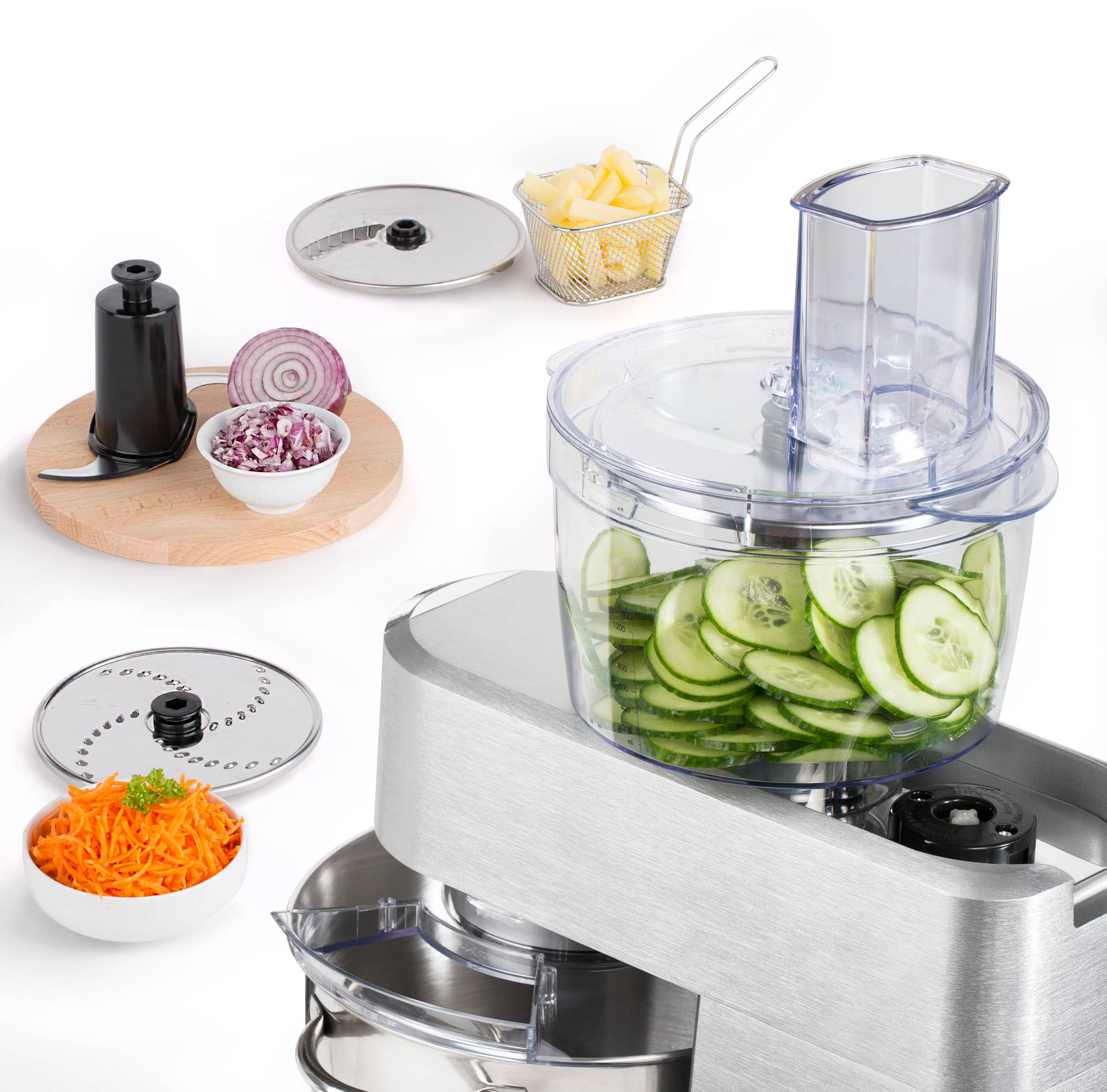 Konyhai robotgép Tefal Masterchef Grande QB813D38 Rozsdamentes