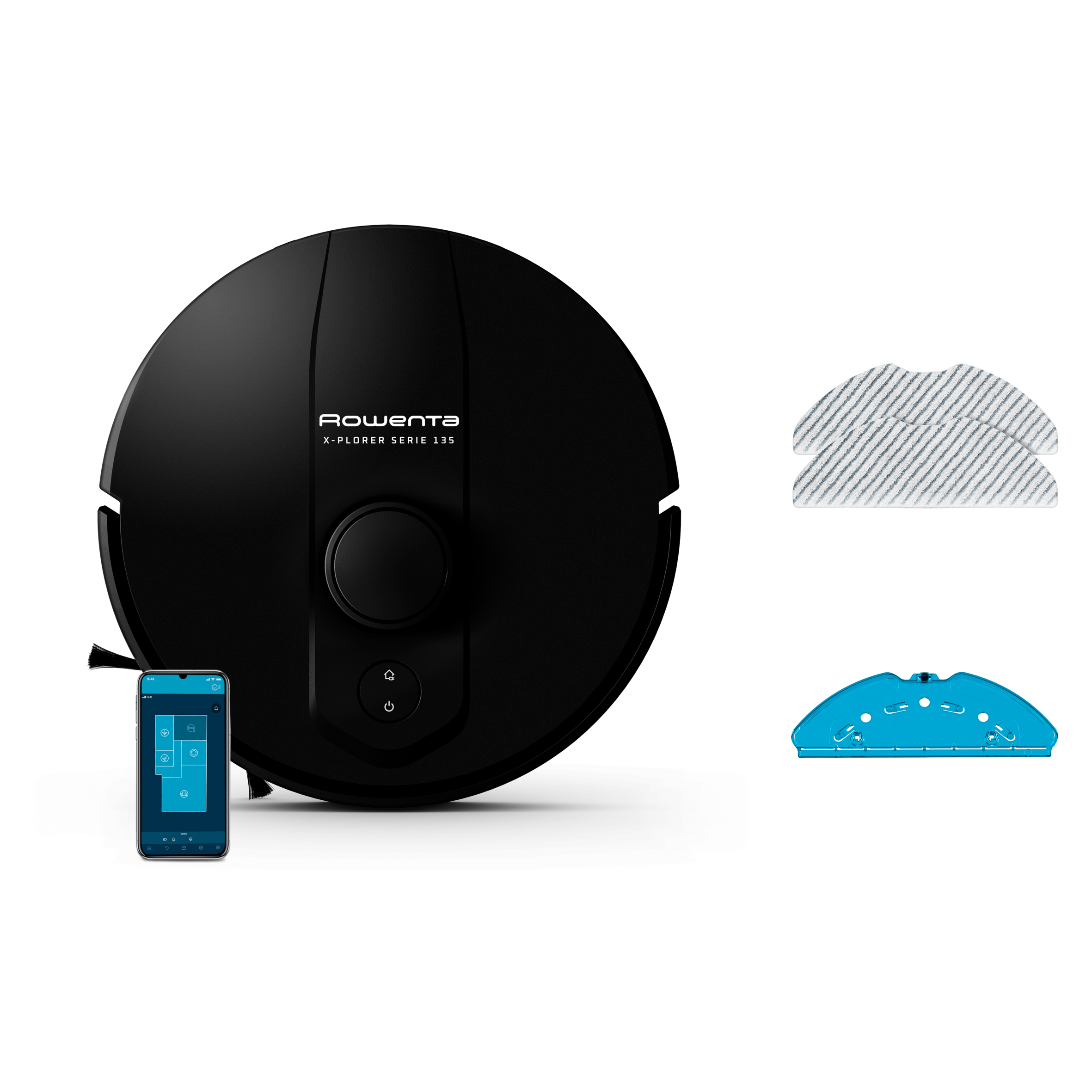 Robotporszívó Rowenta X-Plorer S135 Detect 5000 PA RR91C5WH