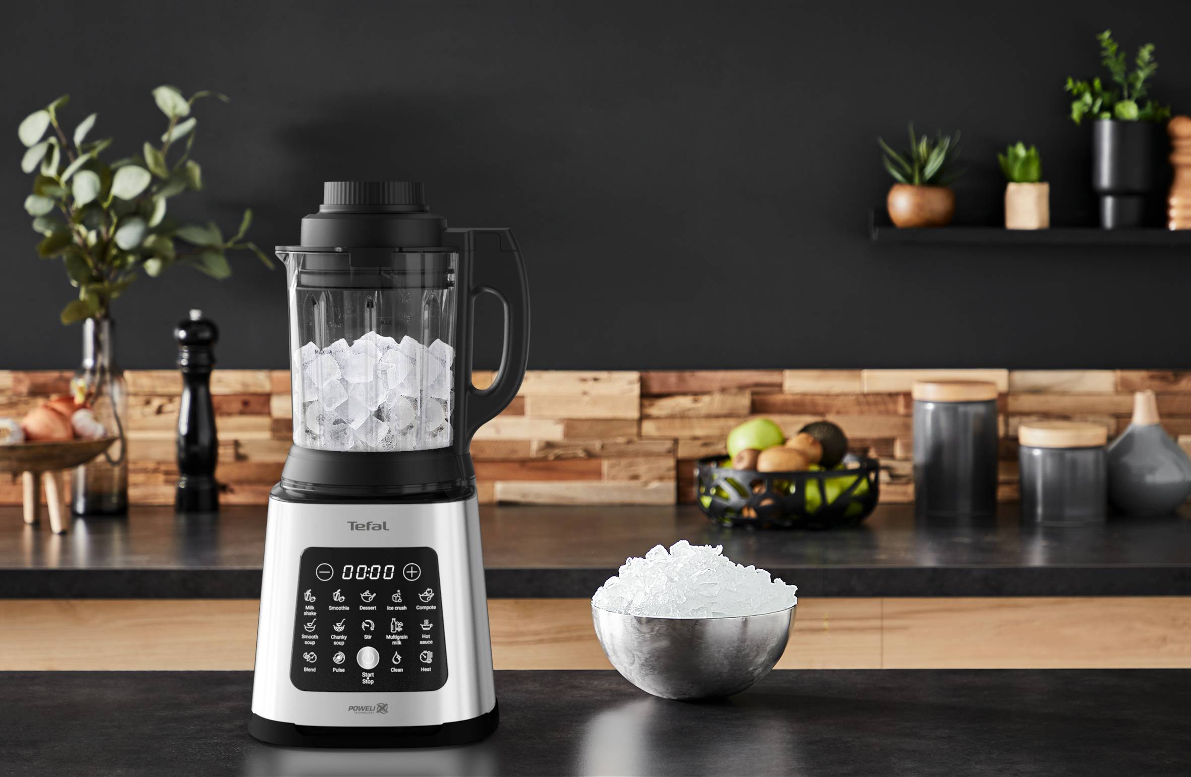 Tefal Asztali nagyteljesítményű turmixgép PerfectMix Cook BL83SD30 Fekete