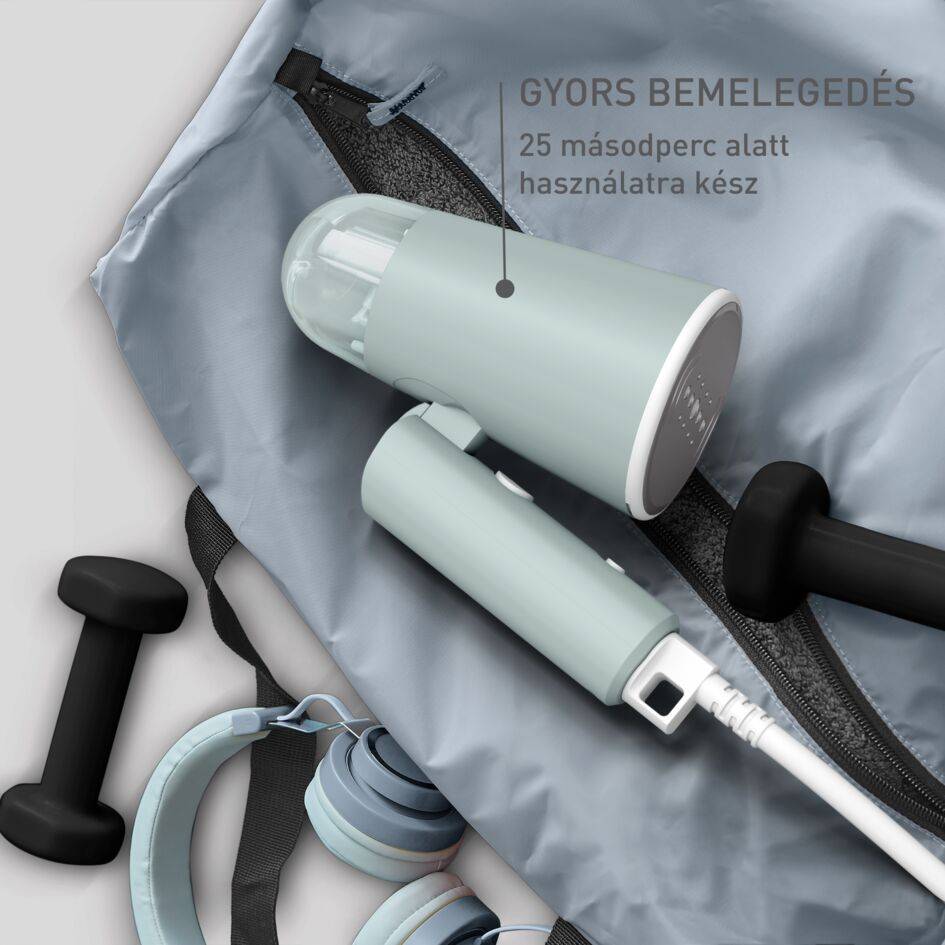 Kézi ruhagőzölő Tefal Origin Travel DT1034E1 eukaliptusz zöld