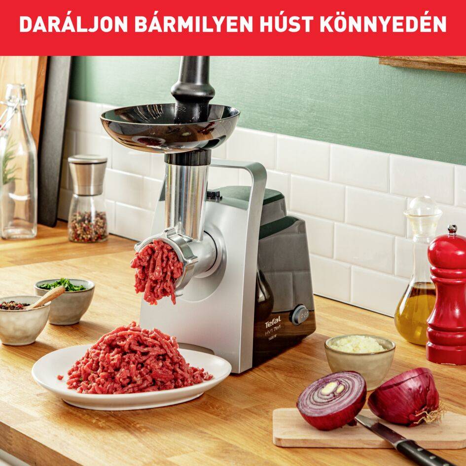 Húsdaráló Tefal HV1 7az1-ben NE109838 Ezüst/Fekete