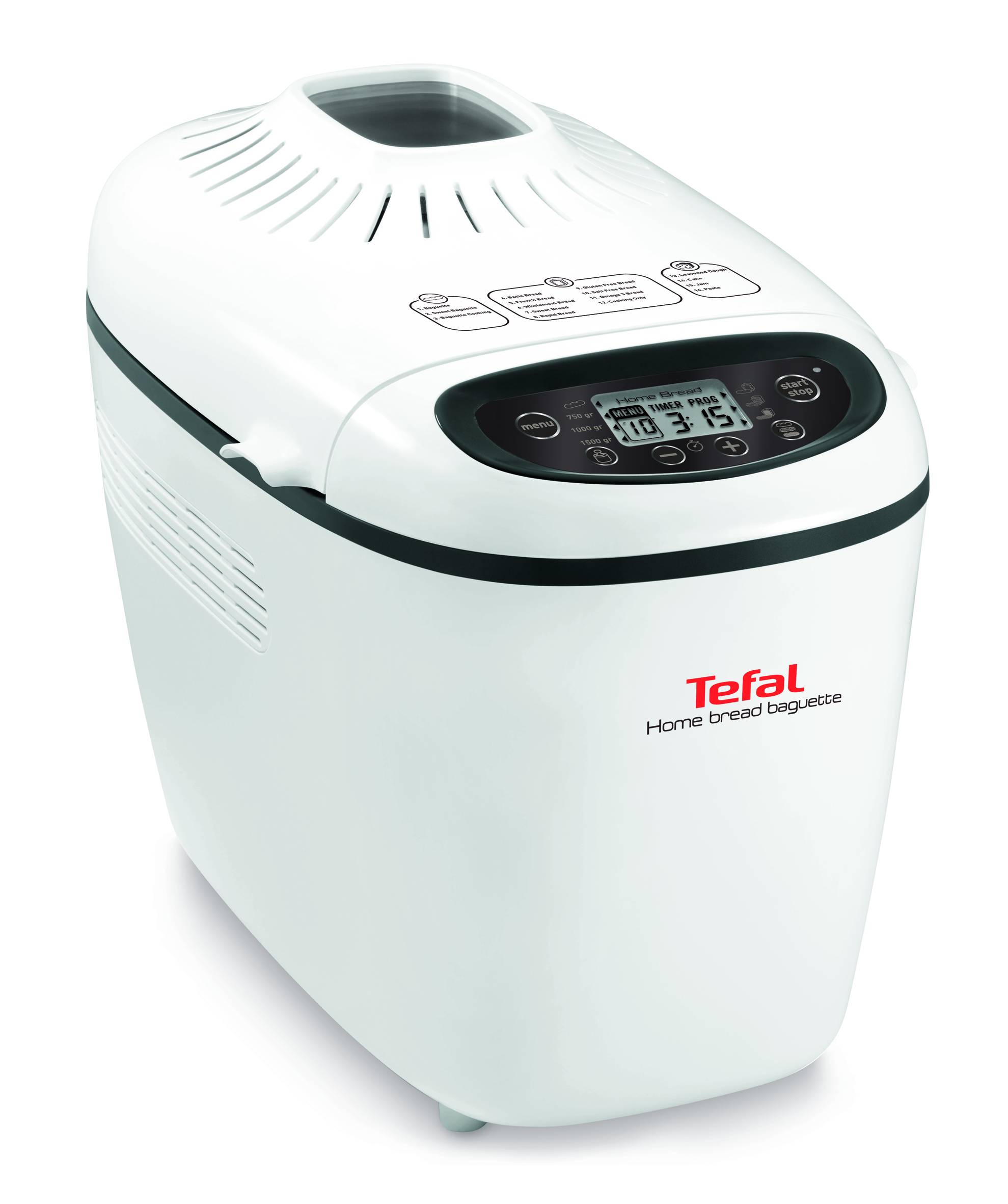 Kenyérsütő Tefal Home Bread Baguette PF610138 Fehér