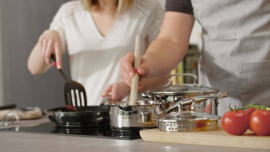 Serpenyő Tefal Duetto + G7320634 28 cm