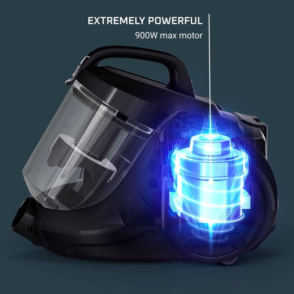 Vezetékes porszívó Rowenta Swift Power Cyclonic RO2940EA Fehér 900 W