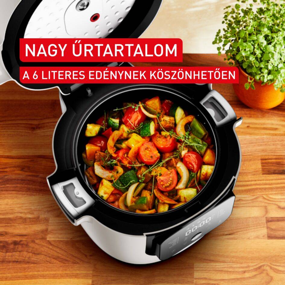Multifunkciós fazék Tefal Multicook MY700BF0 Világosszürke