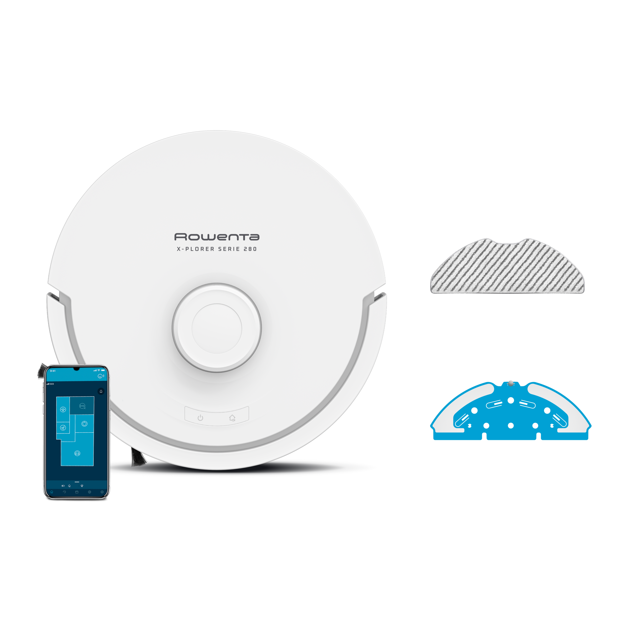 RR88H7E0 X-PLORER S280 Animal 8000 Pa robotporszívó, Rowenta