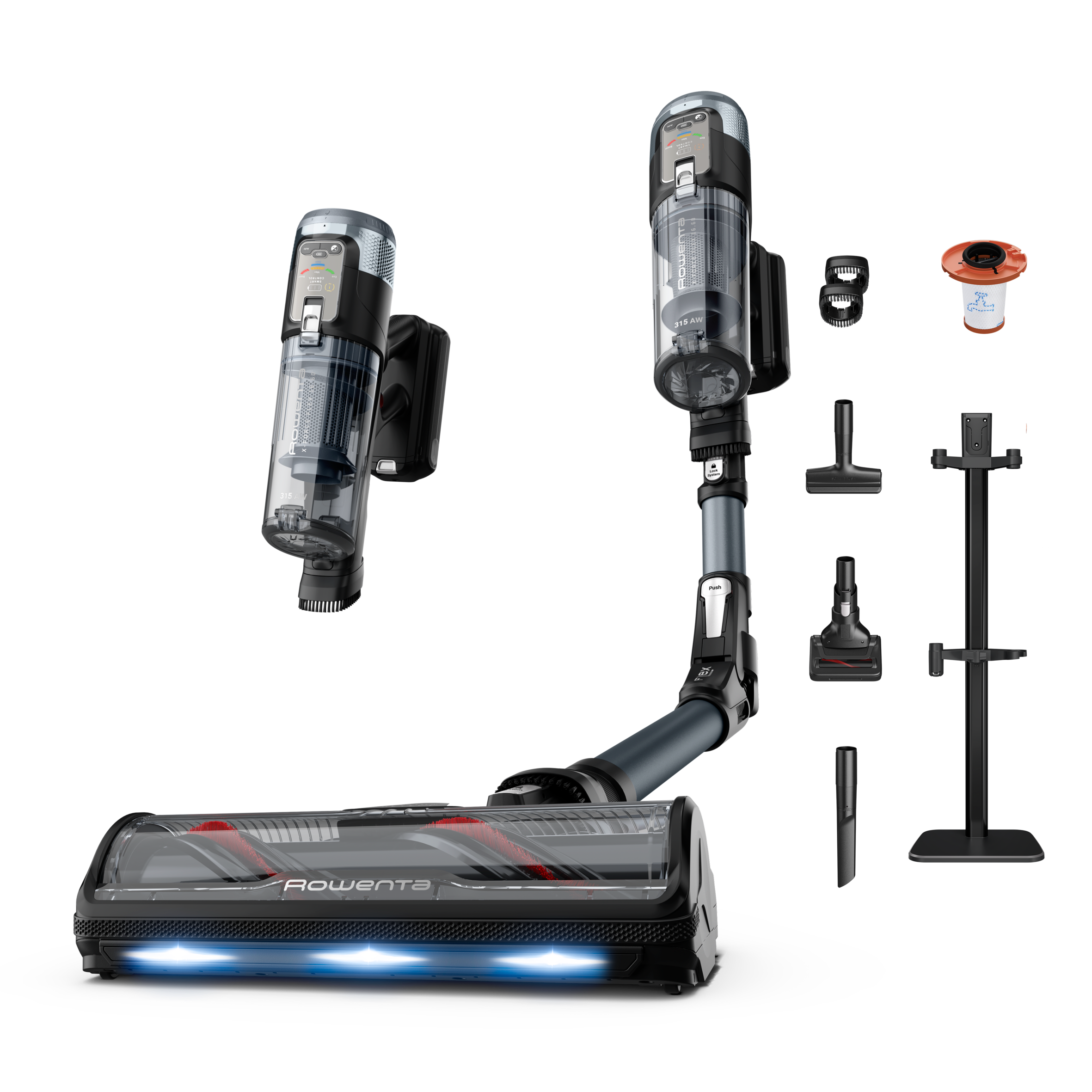 X-FORCE FLEX 16.60, Cordless Stick Vacuum, Extreme Vacuuming, 315 AW