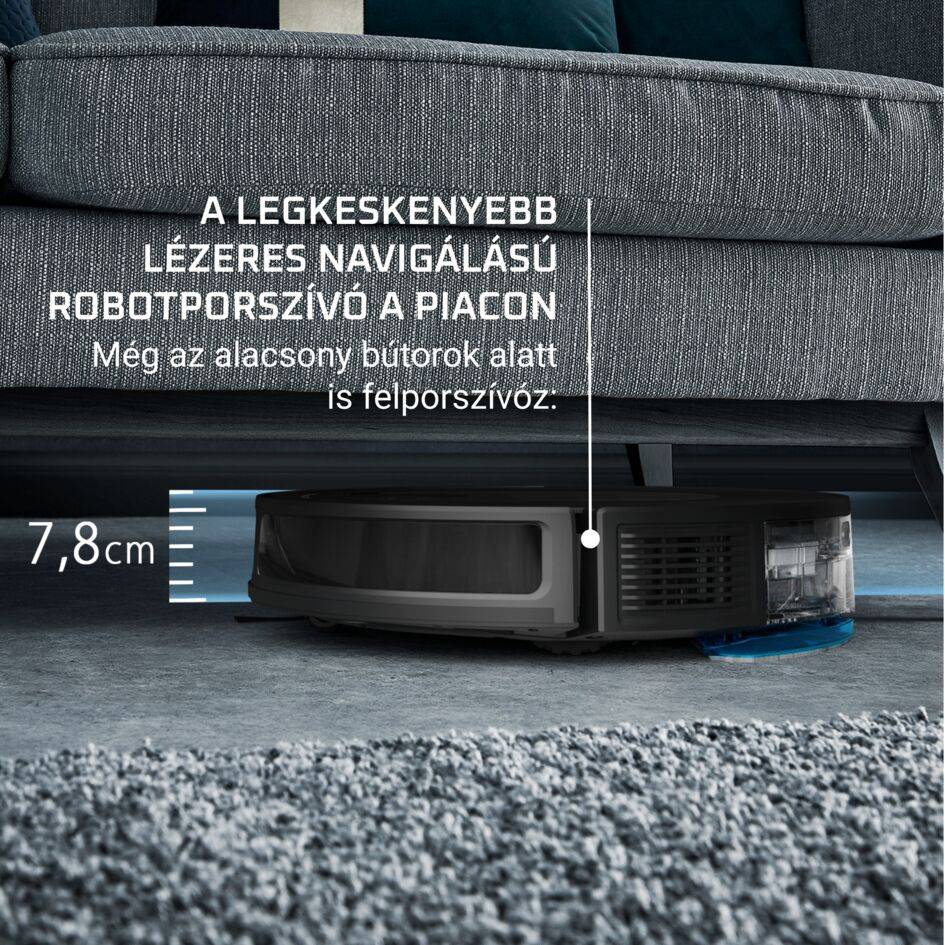 Robotporszívó Rowenta X-PLORER S65 Laser RR8L65WH