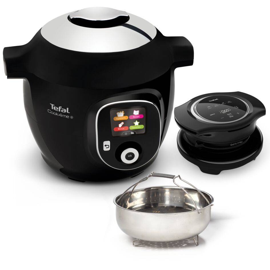 CY85XF2 Tefal Cook4Me+ okos multifunkciós edény fedővel, fekete