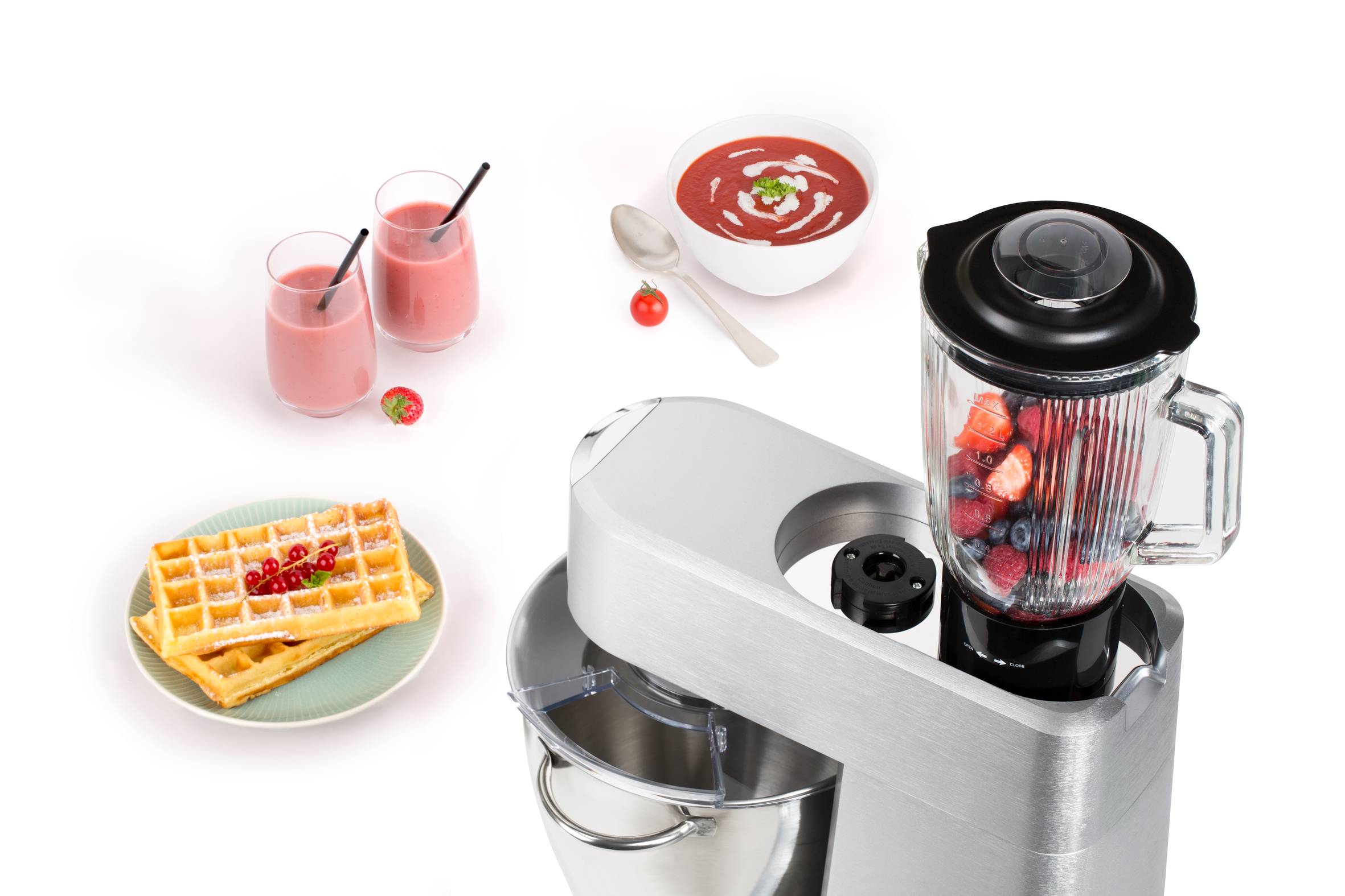 Konyhai robotgép Tefal Masterchef Grande QB813D38 Rozsdamentes